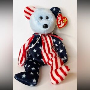 TY Beanie Babies Original
"Spangle" 1999 Blue Face 5th Gen
Swing 8th Gen Single